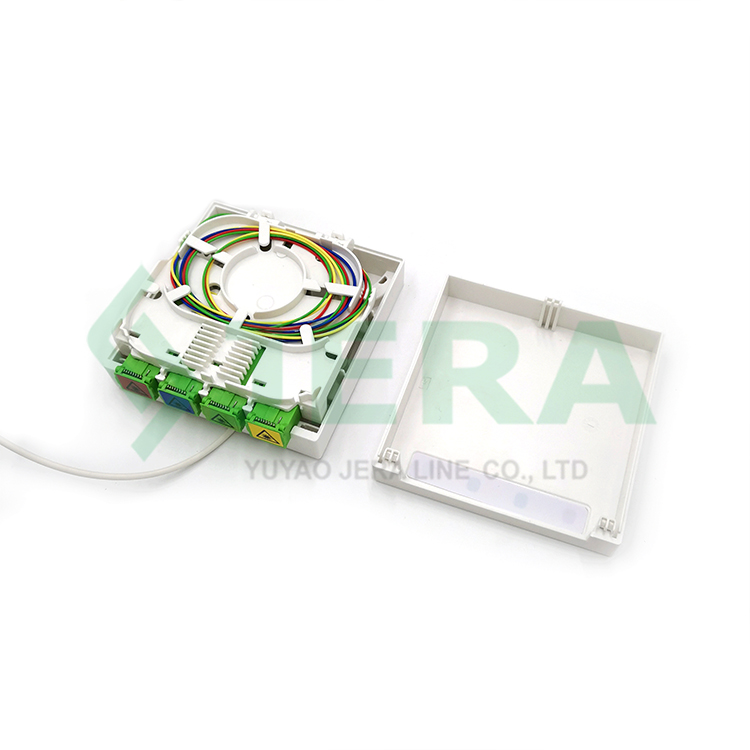 Pre-terminated pizza-box ATB-04 access terminal